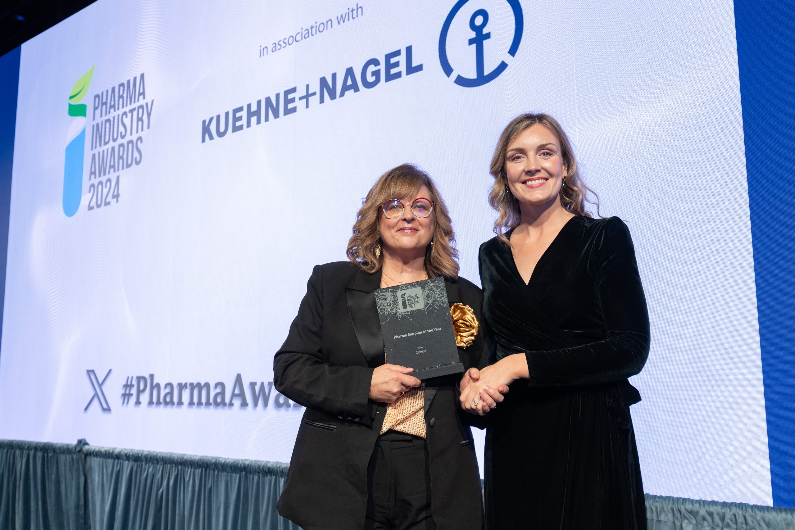 Camida wins Pharma Supplier of the Year award - Clodagh Phelan 2024